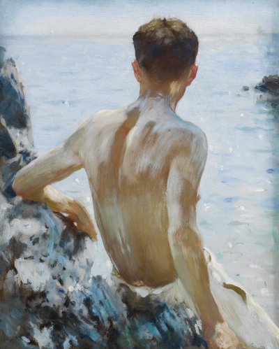 ビーチスタディ 作： Henry Scott Tuke